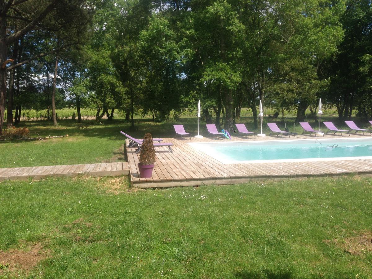 Domaine De Giron Bed and Breakfast Moulis-en-Médoc Esterno foto