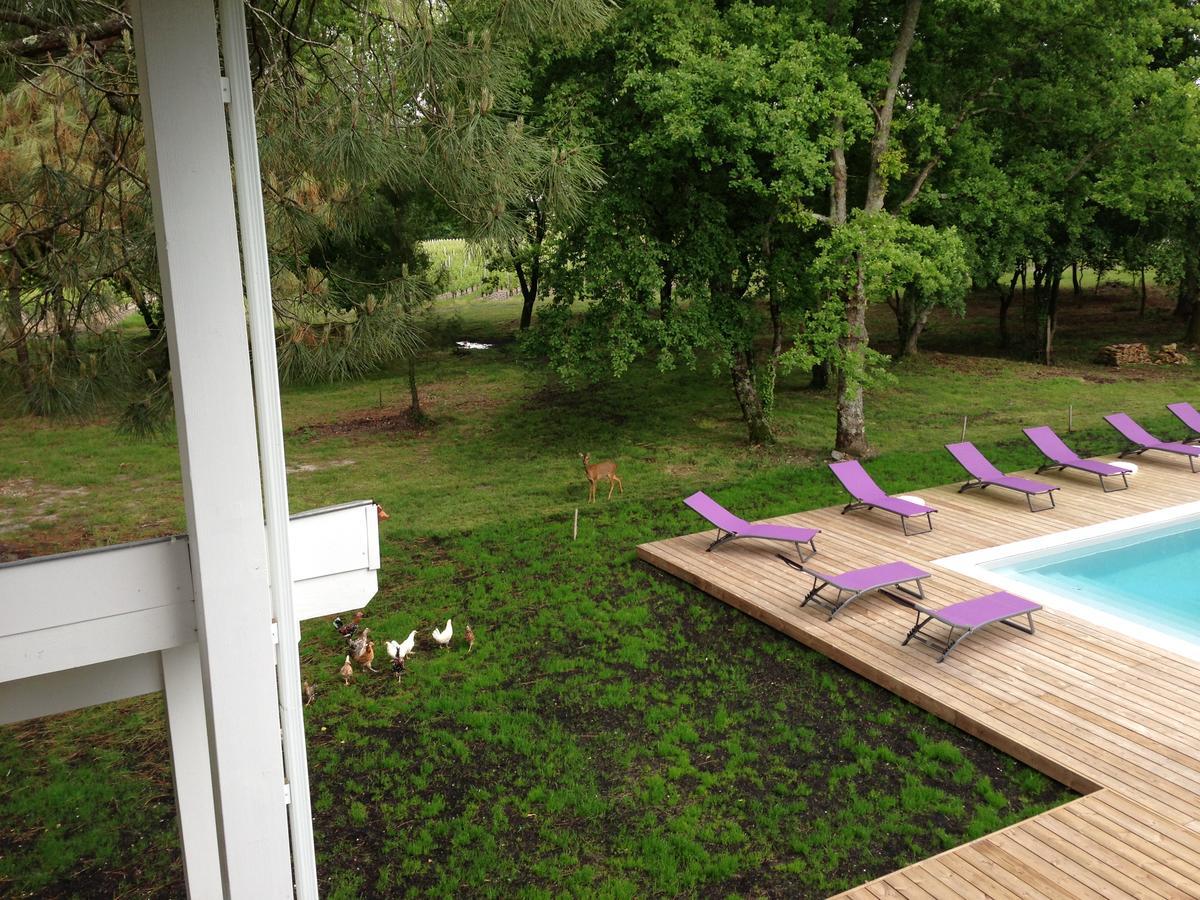 Domaine De Giron Bed and Breakfast Moulis-en-Médoc Esterno foto